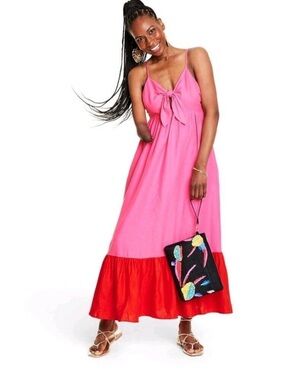Tabitha Brown for Target Linen Dress M